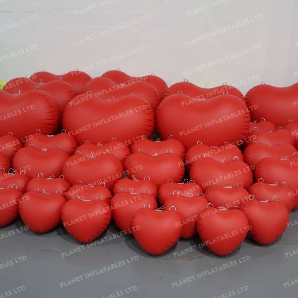 Giant Party Airtight PVC Inflatable Heart Model for Decoration